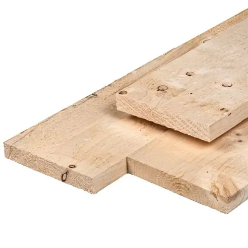 Steigerplank 2,9x19x500 cm blank Merkproduct