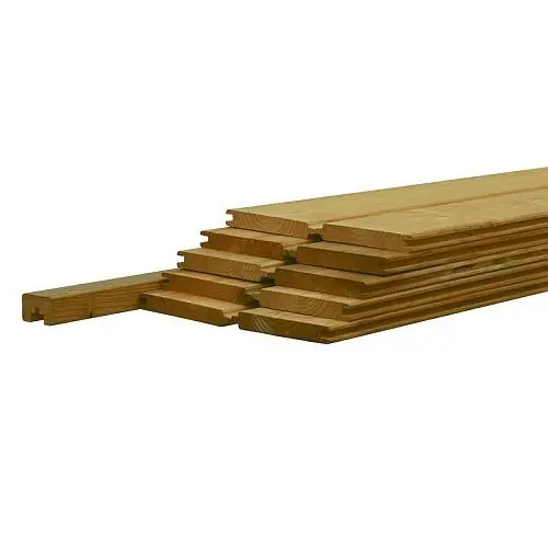 Korting Betowood scherm douglas inclusief afdekkap groen geïmpregneerd 187 x 224 cm