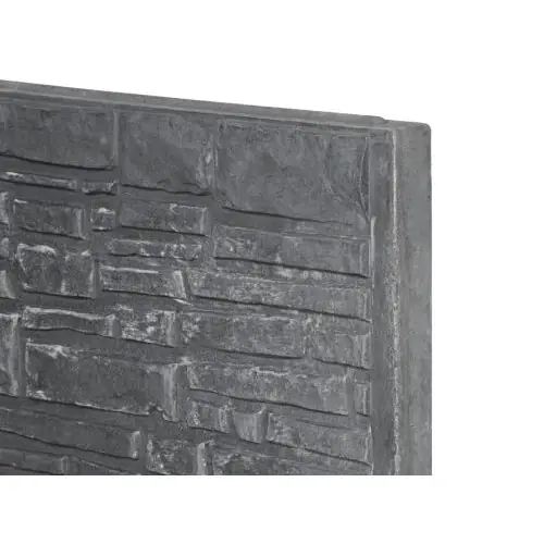 Betonnen onderplaat antraciet 3,5x36x184 cm rustico dubbelzijdig Hete Deal