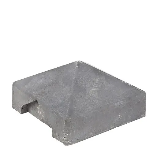 Betonnen afdekpet grijs hoekafwerking Nu Kopen