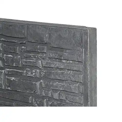 Op = Op Betonnen onderplaat antraciet 3,5x26x184 cm Rustico smal