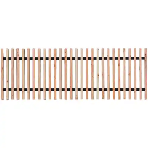 Douglas lattenhekwerk met zwart gespoten liggers 180x80 cm Speciale Aanbieding