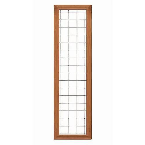 Gaas met bangkirai kader 180x45 cm 103386 Veilige Betaling