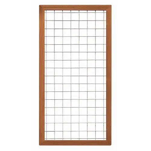 Gaas met bangkirai kader 180x90 cm 103388 Direct Beschikbaar