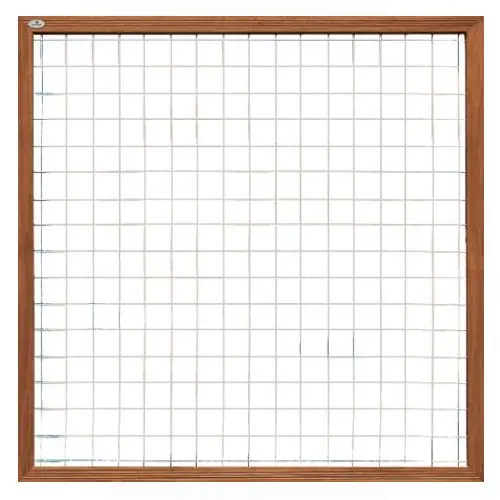 Nieuw Gaas met bangkirai kader 180x180 cm 103389