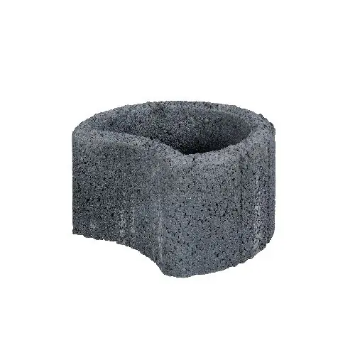 Beperkte Voorraad Moonflor Ø35x20 cm zwart