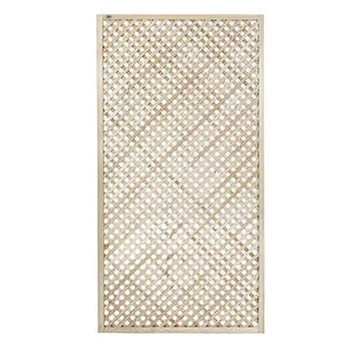 Grenen Trallies diagonaal 180x90 cm 103431 Gratis Retour
