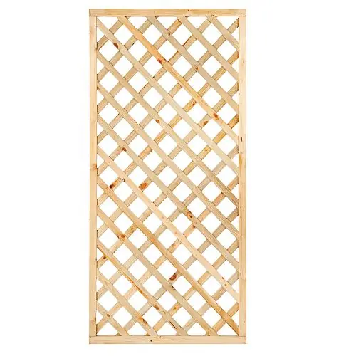 Favoriet Trellis geïmpregneerd diagonaal met rechte lijst 180x90 cm