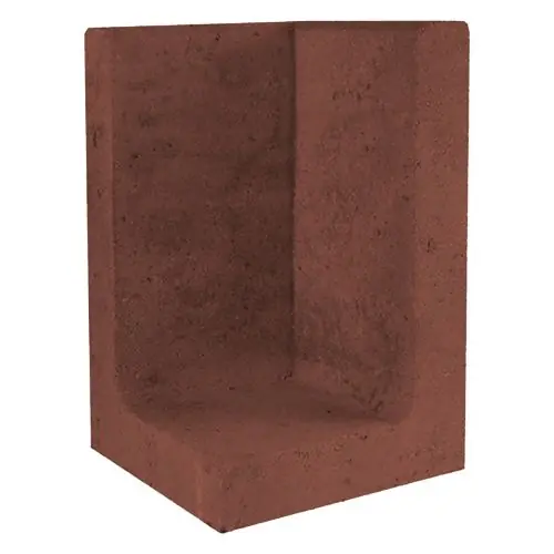 L-hoekelement 30x30x50 cm corten bruin Lage Prijs