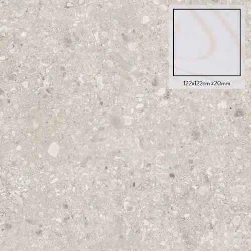 Rechtstreeks Van De Fabrikant Keramische staptegel Stone C model A vierkant 122x122x2 cm