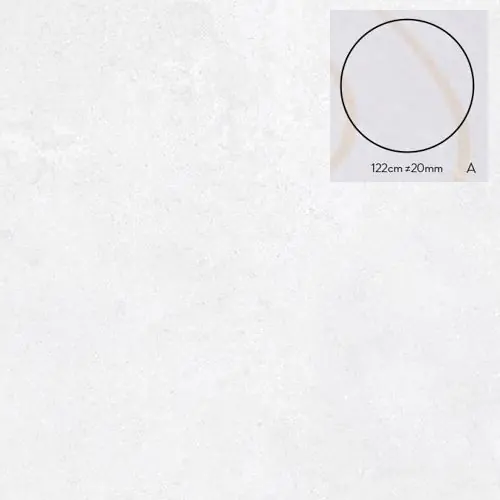 Seizoensaanbieding Keramische staptegel Stone W model A rond 122x2 cm