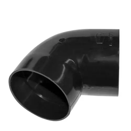 Kunststof dakgoot zwart HWA bocht 60 mm Nu Kopen