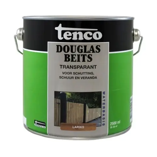 Tenco Douglas beits transparant Lariks/Douglas 2,5 L Korting