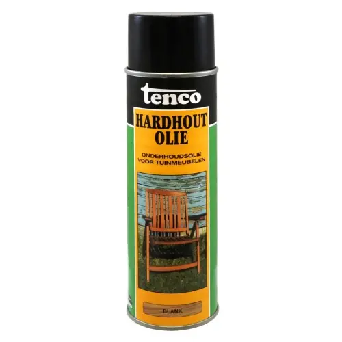 Tenco hardhout olie spray 0,5 l Merkproduct