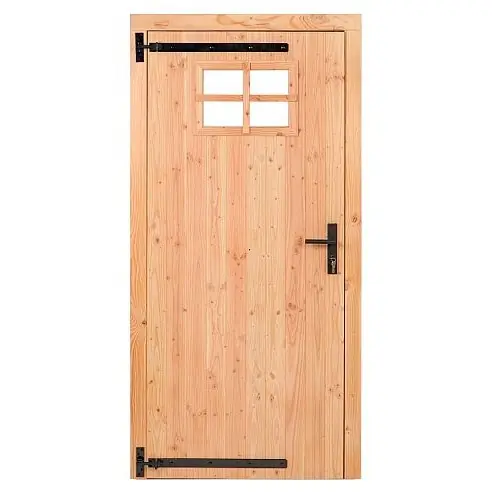 Shop Nu Douglas Excellent enkele klampdeur met klein raam 100x205 cm linksdraaiend K088254