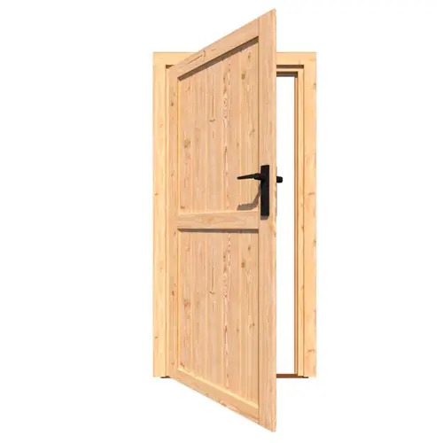 Must-Have Douglas enkele deur dicht LD 201,8 x 111,5 cm