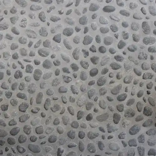 Gecertificeerd Keramiek tegel Pebble OUT 90x90x2 cm Black