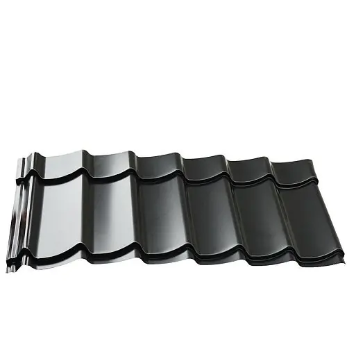 Dakpanplaten 600 x 320 cm zwart Favoriet