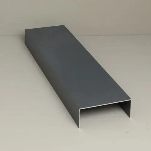 Beste Prijs Glazen schuifwand zijgeleiding set 5-sporig antraciet