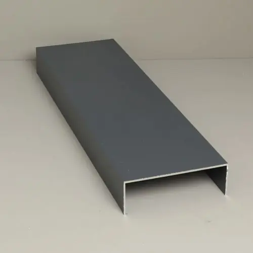 Veilige Betaling Glazen schuifwand zijgeleiding set 6-sporig antraciet