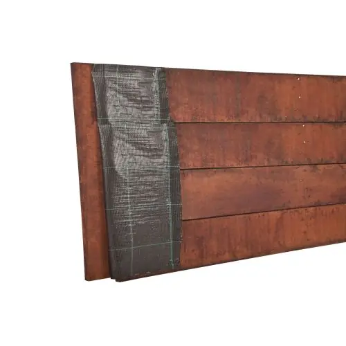 Dagaanbieding Angelim Vermelho opgeklampt schot beschoeiing 80x500 cm