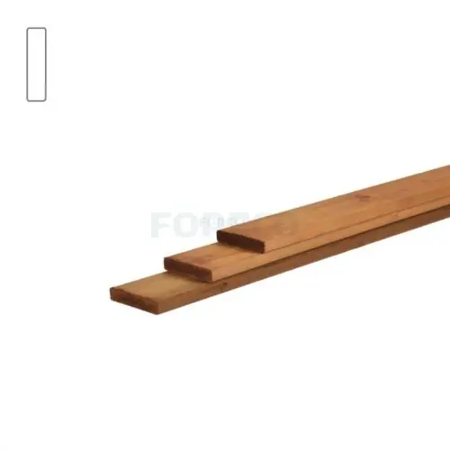 Stachetteregel vuren bruin geïmpregneerd 1,8x9,5x210 cm Direct Beschikbaar