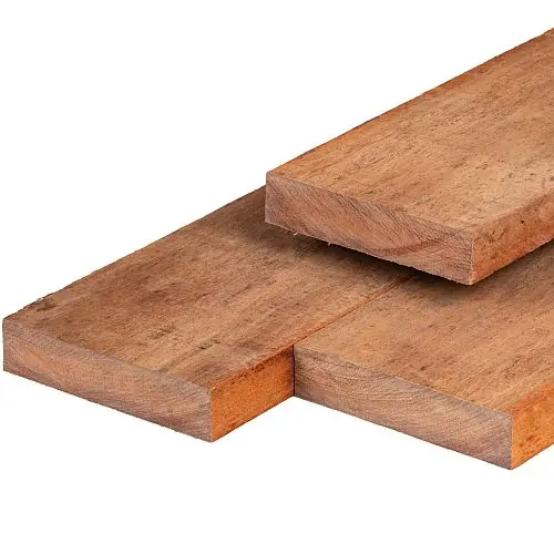 Koopje Angelim vermelho bestekhout fijn bezaagd 4,0x20,0 cm