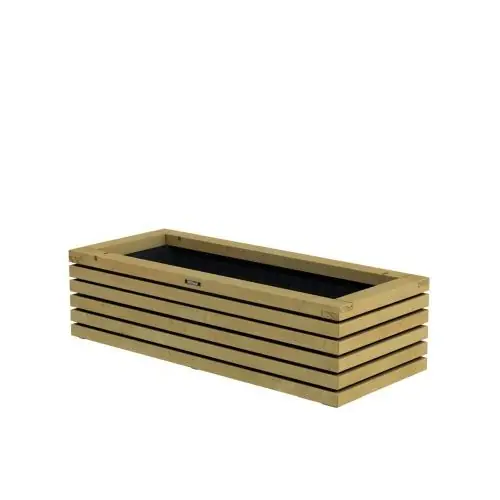 Hillhout bloembak Elan Excellent geïmpregneerd 120x50x30 cm Koop Online