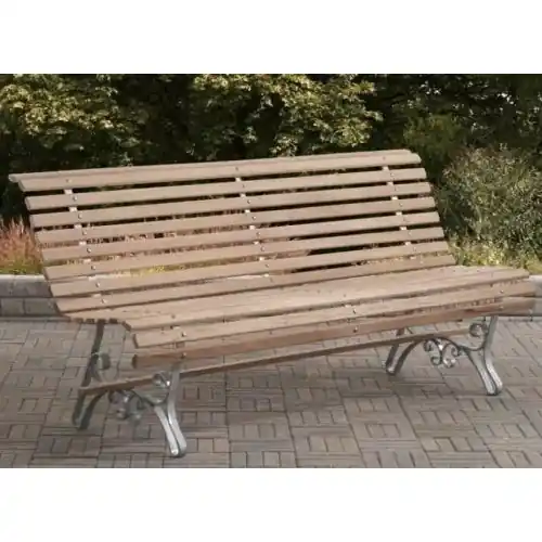 Lattenbank 2-zits 120 cm Hardhout Laatste Versie