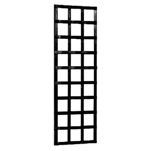 Hete Deal Grenen trellis robuust 60x180 cm geïmpregneerd zwart gedompeld