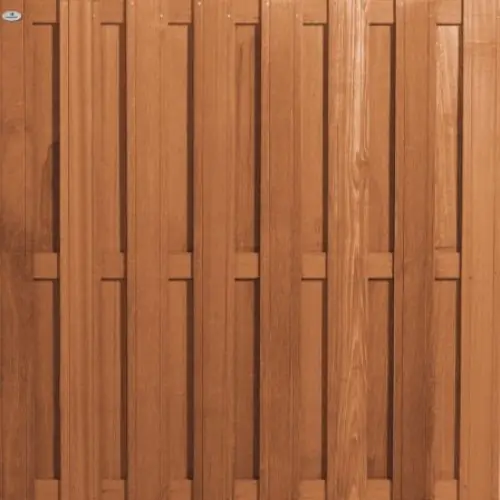 Weekendaanbieding Tuinscherm hardhout recht verticaal 180x180 cm 132955