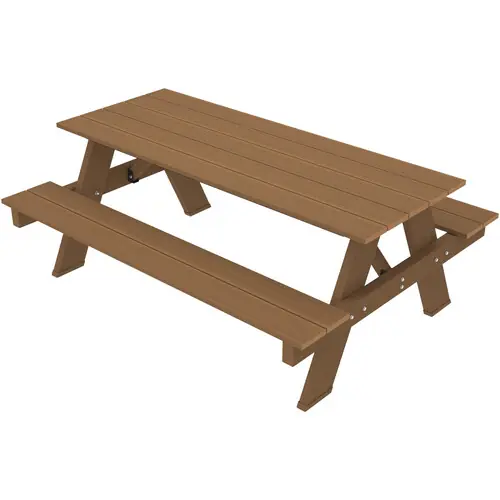NewTechWood picknicktafel teak bladmaat 180x70 cm Merkproduct