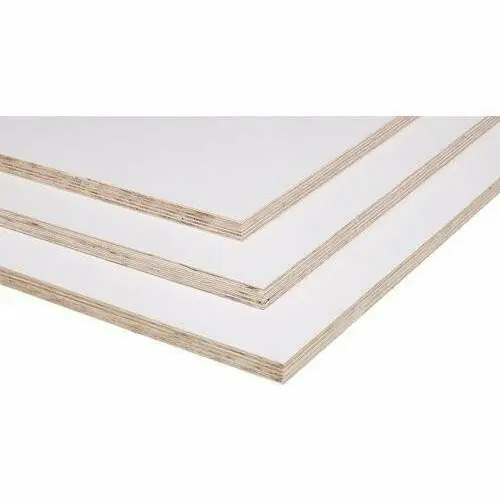 Merkproduct Multiplex plaat hardhout Okoumé wit gegrond 2150x950x40 mm