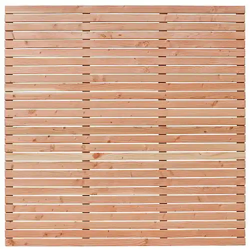 Beperkt Aanbod Douglas enkelzijdig geschaafd latten scherm 180x180 cm