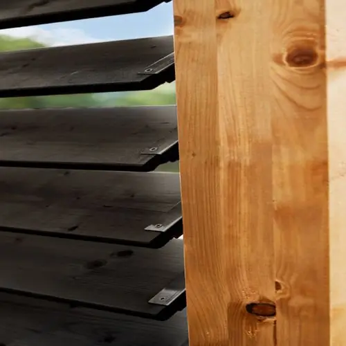 Hete Deal Flex Fence zwart gecoat zelfbouwpakket 165 cm