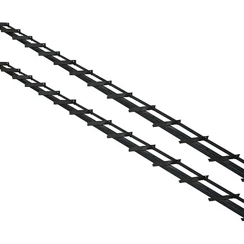 Gecertificeerd DHZ zwart shutter framewerk 2 stuks 165 cm t.b.v. 14 planken