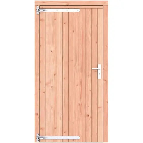 Gratis Retour Douglas dichte enkele deur Prestige 108x209 cm ld RVS beslag 1073268