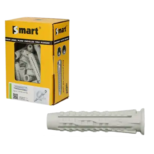 Nylon universeelplug 8x40 mm (à 100 stuks) Uitverkoop