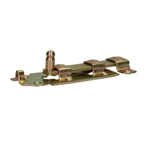 Vlakke rolschuif 55x2x120 mm Verzinkt Bestseller