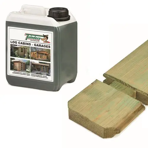 Impregneermiddel groen 0,75 liter Finale Uitverkoop