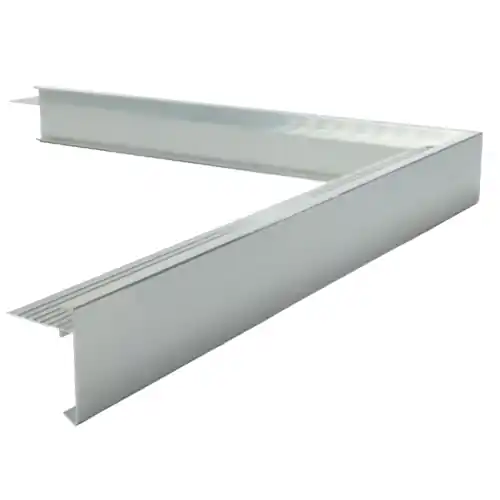 Aluminium buitenhoek standaard 60 x 60mm Uitverkoop