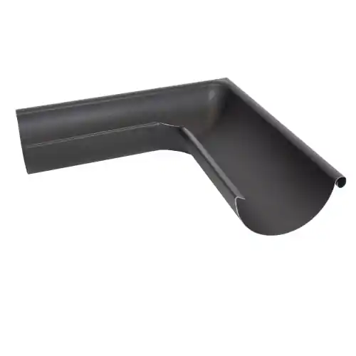 Lage Kosten RedFox dakgoot buitenhoek 125mm - RAL 9005