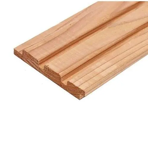 Overkappingswand douglas design rabat verticaal 300 cm Beperkte Voorraad