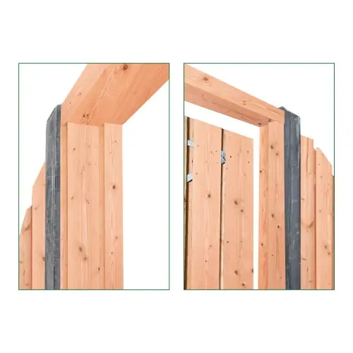 Gecertificeerd Tuindeurkozijn Red Class Wood 210 x 90>150 cm