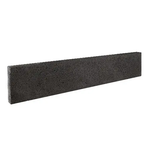 Betaalbaar Oud hollands opsluitband 7x40x100 cm carbon