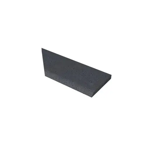 Direct Beschikbaar Oud hollands zwembadrand antraciet 5x40x100cm hoek rechts