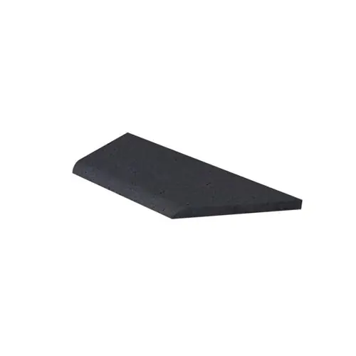 Oud hollands zwembadrand carbon 5x40x100cm hoek links Aanbieding
