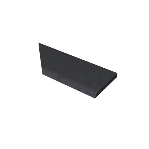 Korting Oud hollands zwembadrand carbon 5x40x100cm hoek rechts