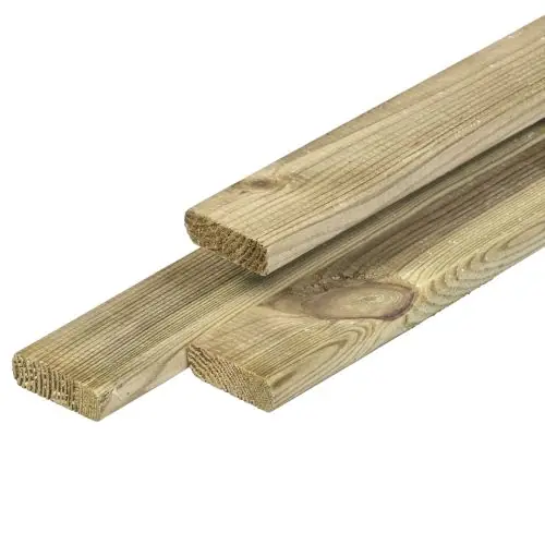 Speciale Aanbieding Stachetteregel geïmpregneerd grenen 1,6x4,5x180 cm