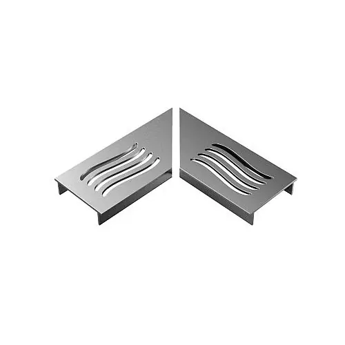 Shop Nu Ultra Drain Silverline Wave Rooster L-hoek